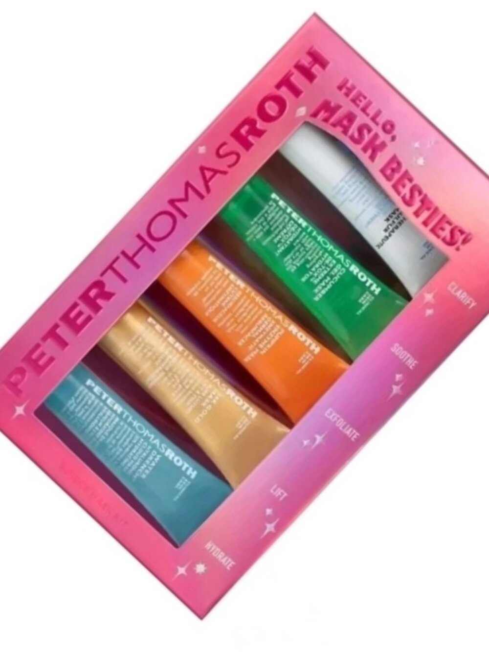 NIB ☑️ Peter Thomas Roth - Hello, Mask Besties! 5-Piece Skin Care Mini Masks